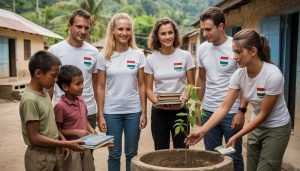 Magyar önkéntesek külföldön